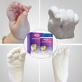 thumbnail image 3 of Baby Keepsake Hand Casting Kit - Plaster Hand Casting Kit for Baby Hands and Fee, 3 of 5