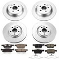 thumbnail image 2 of PowerStop Front and Rear Geomet Coated Brake Rotor and Pad Kit Fits: FORD Select Models CRK7419, 2 of 5