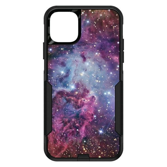 DistinctInk OtterBox Commuter Custom Case for Apple iPhone 15 (6.1" Screen) - Show Your Love of Astronomy - Tempered Glass Back