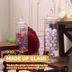 thumbnail image 3 of Tarro de cristal pequeño con tapa, tarro de cristal transparente a escala 1/12, accesorios para decoración del hogar., 3 of 8