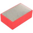thumbnail image 3 of Bloc de Ponçage à Main Lot de 1 Rouge Rectangulaire Tampons de Polissage pour Projets de Construction et Bricolage, 3 of 9