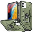 thumbnail image 1 of Sergeant Armor Style Phone Case For Iphone 13 Mini With 360-degree Rotatable Ring Holder, Comes With Magnetic Attraction,5.4 Inches Anti-slip, 1 of 5