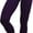 Purple, variant on Women's Seamless Ankle Length Leggings