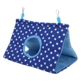 thumbnail image 1 of Sleeping Bed, Warm Comfortable Bird Hanging Tent Side Hole Design  For Parakeet M Blue Star, 1 of 8