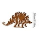 thumbnail image 3 of Oferta por tiempo limitado!Dinosaurio Arte Decorativo Silueta Metal Silueta Arte Patio Decora, 3 of 8