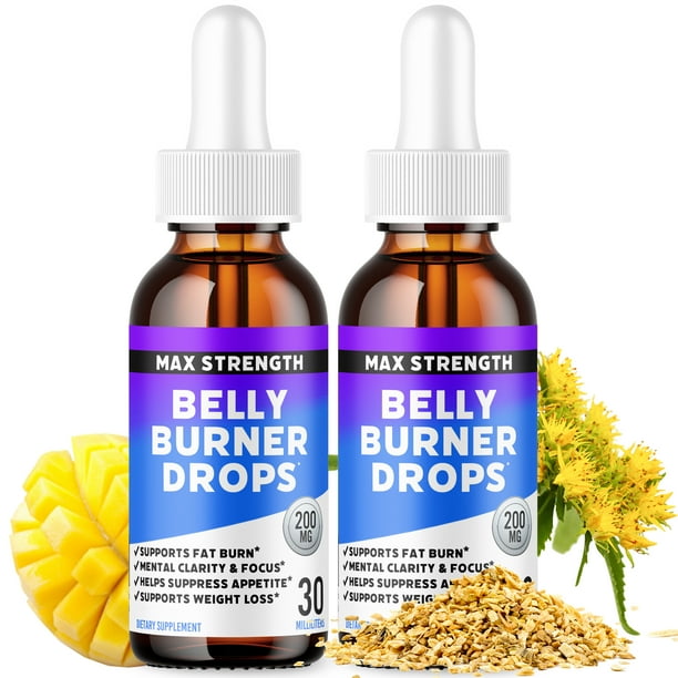 Diet Drops Belly Fat Burner Weight Loss Supplement Pills Faster Fat