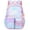 Blue, variant on Cute rainbow backpack for middle/high school, college laptop bag, and teens' travel daypack.
