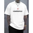 thumbnail image 1 of Men'S Casablanca Graphic T-Shirt Soft Breathable Fabric, Machine Washable, 1 of 2