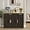 Dark Brown, variant on Meilocar Buffet Cabinet with Storage, Coffee Bar Cabinet, Farmhouse Wood Kitchen Cabinets with Drawers and Doors, Wide Sideboard Cabinets for Dining Room, White