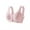 Z-Pink, variant on XFLWAM Daisy Bras for Older Women Front Closure Wireless Push Up Bras Everyday Wirefree Comfortable Sleep Bras