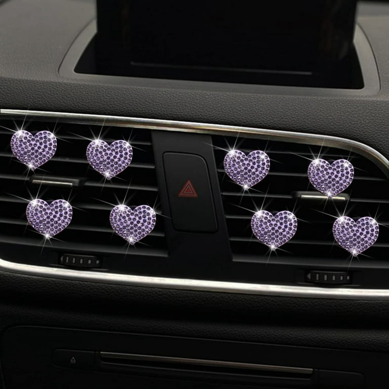 Car Air Vent Clip Air Freshener In Auto Interior bling Diamond Crown  Decoration Car Aroma Diffuser Car Accessories for Girls