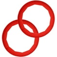 thumbnail image 1 of Adjustable Silicone Pie Crust Shields - Baking Protectors Cover Ring Fits 8-11.4 Inch Pies, 1 of 7