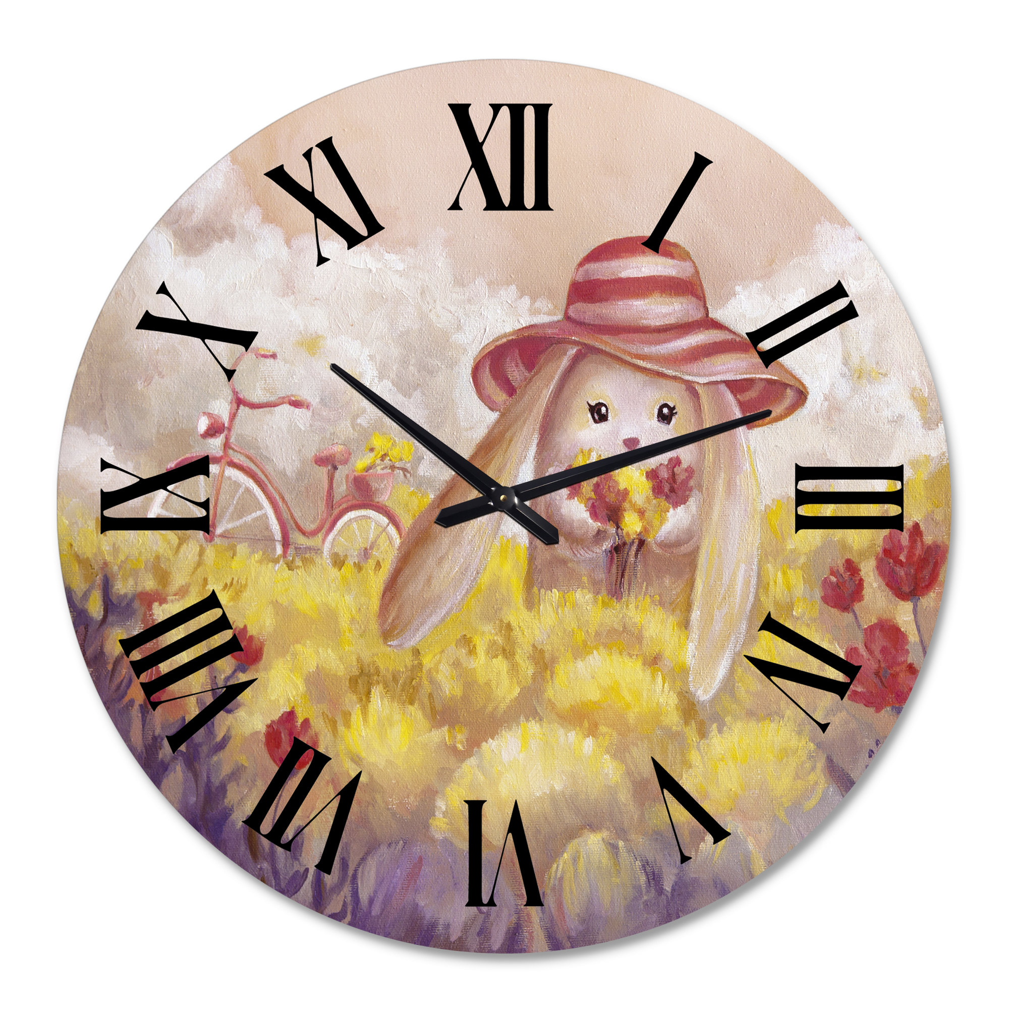 Designart 1 in Quartz Traditional Wall Clock