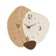 thumbnail image 3 of Reloj de pared BLESIY decorativo Nórdico Silencioso 30 cm Adorno de pared Decoración de pared para oficina Restaurante Estilo C, 3 of 8