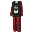 thumbnail image 3 of Christmas Pajamas for Family Christmas Pjs Matching Sets Red Plaid Christma Pajama Family Xmas Holiday Sleepwear Set, 3 of 10