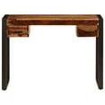 thumbnail image 2 of vidaXL Desk with 2 Drawers 43.3"x19.7"x30.3" Solid Sheesham Wood, 2 of 11