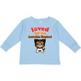 thumbnail image 3 of Inktastic Australian Shepherd Dog Gift Boys or Girls Long Sleeve Toddler T-Shirt, 3 of 5