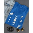 thumbnail image 3 of Lunar Circle With Hands Shaped T-Shirt Women -Image by Shutterstock, Female x-Large, 3 of 4