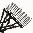 thumbnail image 4 of Peines elásticos BLESIY, Horquilla con clip doble, Negro, 4 of 8