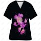 thumbnail image 3 of Camisetas de Mickey, uniformes de enfermera, camisetas de Disney con bolsillo, camiseta de cuello en V para mujer 2023, camiseta de hospital, ropa de verano para mujer, Minnie Mouse, 3 of 5
