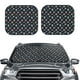 thumbnail image 2 of Balery Fastfood Parasol para parabrisas de coche de 2 piezas | Parasol plegable para parabrisas delantero de coche para la mayoría de sedanes-Medium, 2 of 6