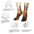 thumbnail image 3 of KLL Pastoral Sunflower Corgi Print Womens Crew Socks Athletic Middle Tube Long Socks Novelty Socks Gifts For Men, 3 of 7
