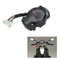 thumbnail image 3 of Motorcycle Speedometer, 7 Color Adjustable Impact Resistance LCD Odometer  For Motorbike Accessory, 3 of 8
