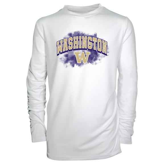 Youth Garb White Washington Huskies Jessie Long Sleeve Sunshirt