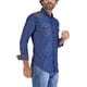 thumbnail image 2 of Camisa Vaquera Wrangler Hombre Manga Larga G40 azul CH, 2 of 6