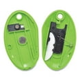 thumbnail image 3 of Compact Safety Ceramic Blade Box Cutter, 2.5", Retractable Blade, Green | Bundle of 2 Each, 3 of 5