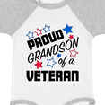 thumbnail image 4 of Inktastic Proud Grandson of a Veteran Veterans Day Boys Baby Bodysuit, 4 of 5