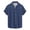 Navy, variant on Up to 65% Off Men's Summer Linen Shirts Short Sleeve Lapel Shirt Top Short Sleeve Lapel Top/shirt Red, XL