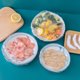 thumbnail image 5 of OOKWE - Juego de 100 tapas elásticas para conservación de alimentos, reutilizables, para cuencos, platos y envolturas de plástico, accesorios de almacenamiento, 5 of 8