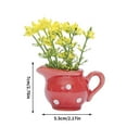 thumbnail image 3 of Mejor set de mini imanes para nevera - Adorables decoraciones de jarrones y flores en 3D para el lado del frigorífico, 3 of 3
