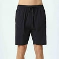 thumbnail image 5 of Stamzod Running Shorts for Men Summer Lightweight Quick-Dry Casual Short Mens Outdoor Activewear with Zipper Pocket Black B XXL, 5 of 5