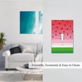 thumbnail image 5 of Fuzoiu Watermelon Print Single Duplex Outlet Cover Plate, Light Switch Cover, for Receptacle Light Switch, Switch Cover Decorative Wallplate-Style T, 5 of 6