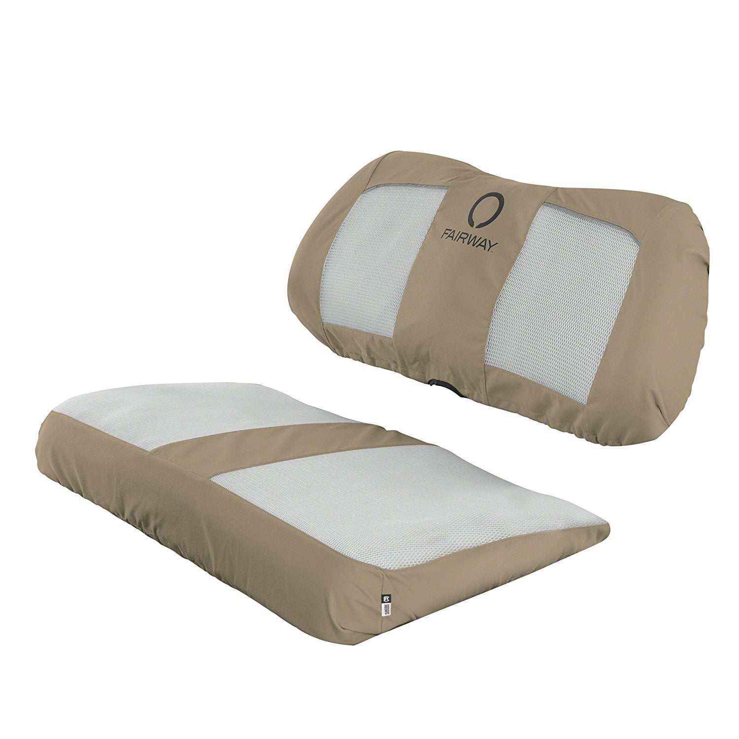 Classic Accessories Fairway Golf Cart FadeSafe Deluxe Bench Seat Cover