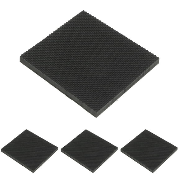 Zehuanyu  2 Pairs Heel Replacement Studs Nail Kit Repair Protector Patch Grooming Black