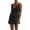 Black, variant on Bardot Womens Sequined Above Knee Mini Dress
