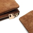 thumbnail image 6 of Women PU Retro Long Purse Bi Fold Wallets Zipper Wallet Ladies Bag, 6 of 7