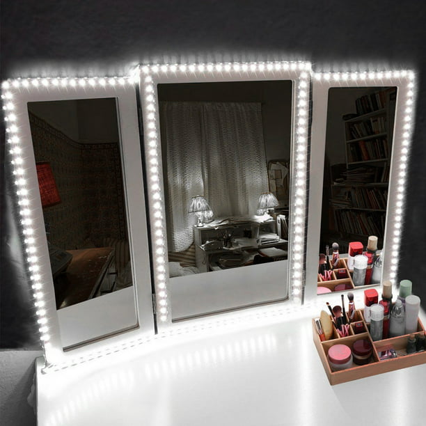 Led Vanity Mirror Lights Kit 13ft, Diy Hollywood Style Vanity Mirror