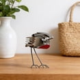 thumbnail image 5 of Robin Scrap Metal Art Sculpture, Metal Art Sculpture, Unique Home Decor for Garden, Patio, or Office Desk, Decorative Steel Craft, 5 of 7
