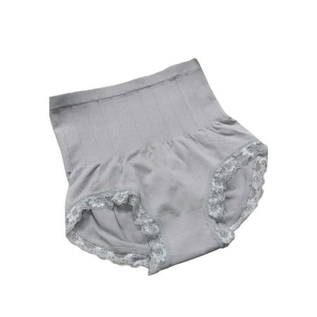 

Springcmy Women High Waist Panty Waist Trainer Lace Panties Underwear Plus Size