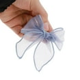 thumbnail image 5 of Unique Bargains 1 Pc Bow Ribbon Duckbill Hair Clips Blue Purple, 5 of 5