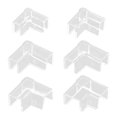 thumbnail image 3 of Acahhotxx Corner Protector, 4PCS Fish Edges Protector Clear Fish Tools Clear Aquarium Fish Glass Protector Easy Install - 8mm, 3 of 3