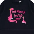 thumbnail image 3 of Inktastic My Nanny Loves Me Baby Sweatshirt, 3 of 4