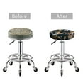 thumbnail image 4 of Goofa Dogs Printed Stool Covers Round, Waterproof Round Bar Stool Covers Anti-Slip Round Bar Stool Seat Cover with Elastic Bands Durable -13 inch, 4 of 7