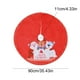 thumbnail image 3 of Falda para árbol de Navidad de 35 pulgadas, decoración interesante para el árbol de Navidad, decoración para el día de Navidad, 3 of 6