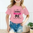 thumbnail image 2 of LUOGENLI T Shirts Valentine's Day for Girls 6-7 Kid Girls Cute Graphic Round Neck Short Sleeve Tee Summer Casual T Shirt Girls St. Patrick's Day T Shirts Size 14-16 Trendy Cute Teen 3-4 Years, 2 of 5