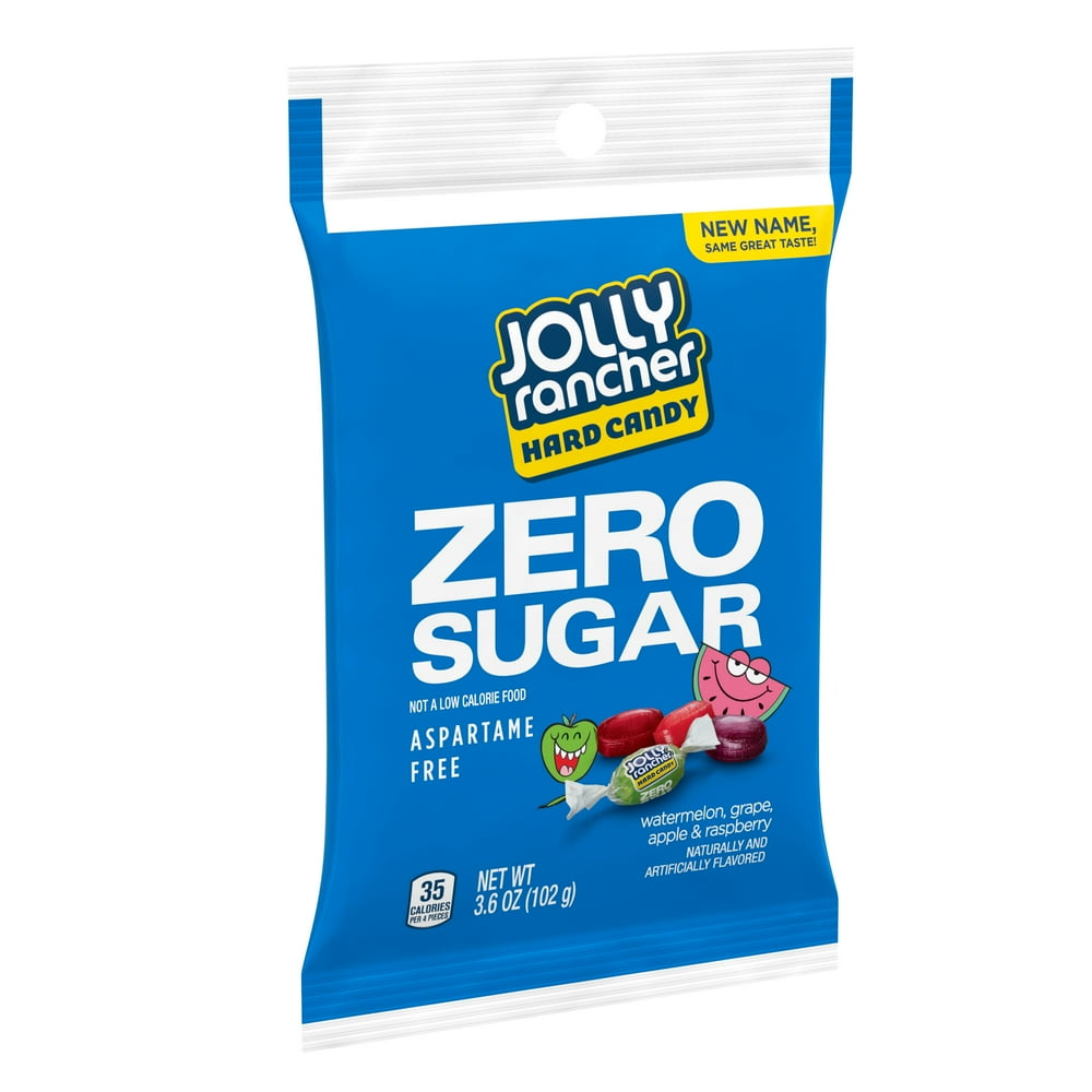 Jolly Rancher, Sugar-Free Assorted Flavors Hard Candy, 3.6 Oz - Walmart ...